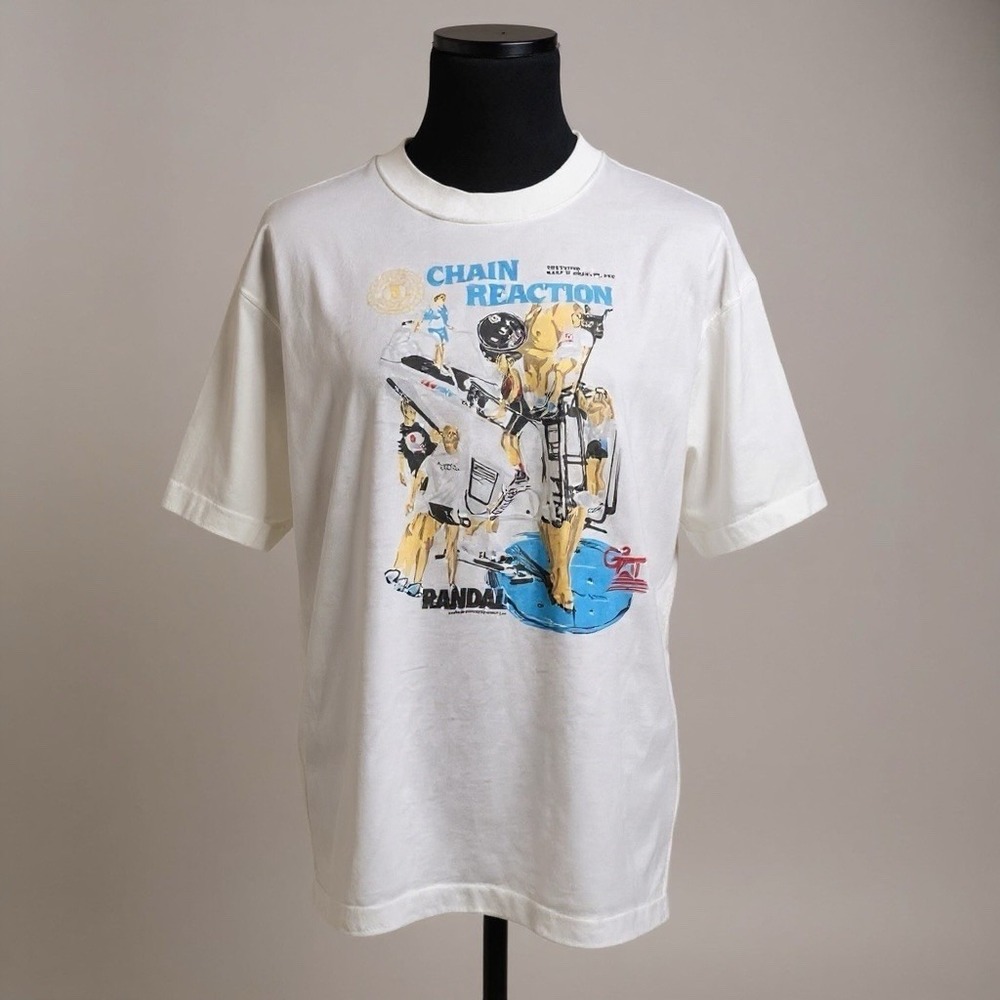 Vintage Physical Therapy Exercise Single Stitch White Tshirt Size XL